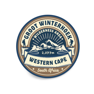 Fridge Magnet - Groot Winterhoek Berge